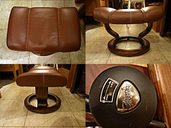 ● EKORNES/エコーネス　ディプロマット ストレスレス リクライニングチェア オッドマン付　ノルウェー