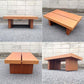 ◎moda en casa  "cafe" Walnut Coffee Table , Low Table ／ モーダエンカーサ"カフェ" ウォールナット材 ローテーブル