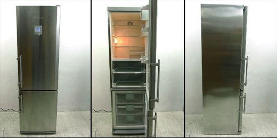 ヤマギワ取扱い ★ ドイツ LIEBHERR / リープヘル ★ ステンレスボディー 冷蔵庫 ★ 375L型 CBNes 3847