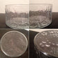 ◎Finland  Vintage "Nuutajarvi" Flora  19cm  Glass Bowl ／ ヌータヤルヴィ フローラ 19cmボウル  オイバ・トイッカ/Oiva Toikka