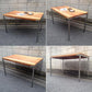 ◎Black Cherry Wood (無垢材) × Stainless Leg Dining Table & Work Table ／ ブラックチェリー×ステンレス ダイニングテーブル