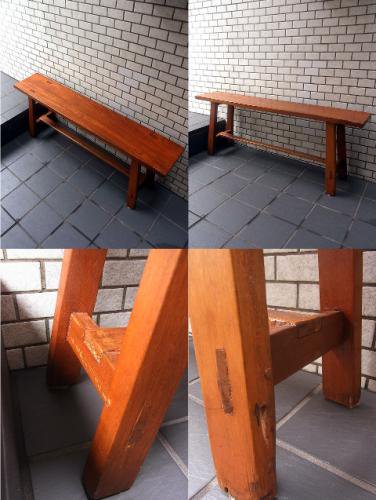 ■Old maison オールドメゾン 古材チーク ベンチ BENCH スツール