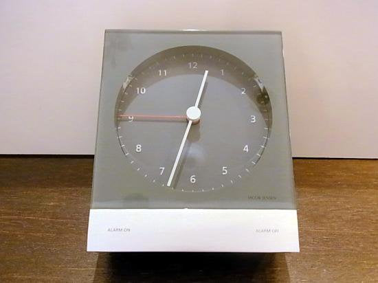 ◇ JACOB JENSEN/ヤコブ イェンセン　ALARM CLOCK　アラームクロック　箱付　状態良好　定価11,880-