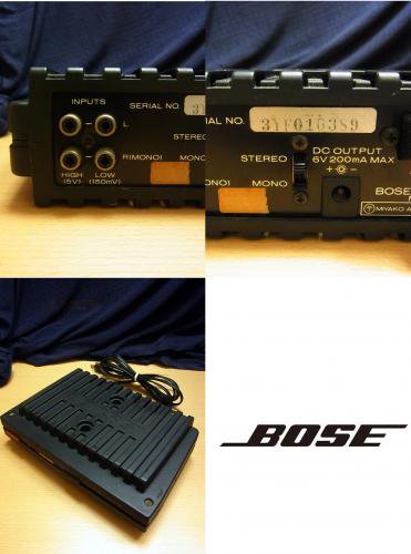 ■BOSE/ボーズ 1701 コンパクト パワーアンプ プリメイン 動作良好