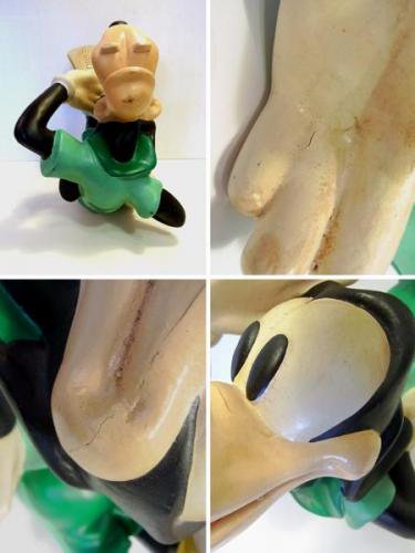 ◇ディズニー DISNEY グーフィー　フィギュア　レア　特大 置物