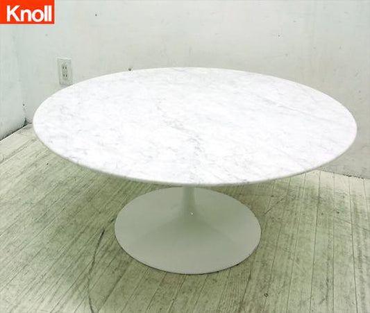 ●　Knoll ノール エーロサーリネン チューリップ ローテーブル 大理石