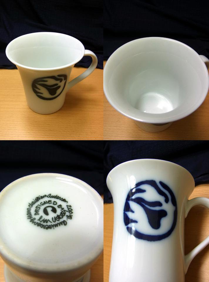 ■ Rosendahl Mug Cups / ローゼンダール　アンデルセン 人魚姫 マーメイド マグカップ 2個セット