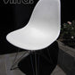 Swiss Vitra / 廃番 ヴィトラ社製 ★ C&R.Eames / イームズデザイン ★ 『 サイドシェルチェア （ エッフェルベースタイプ＝DSR ） ホワイト 』