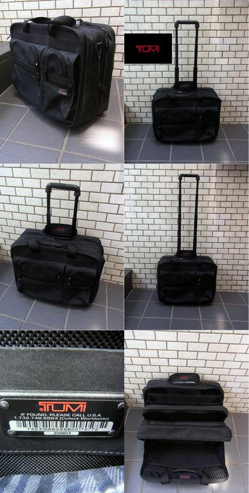■ TUMI ALPHA シリーズ 廃盤 エクスバンタブル 2206D3 ホイールド 3WAY キャリーバッグ