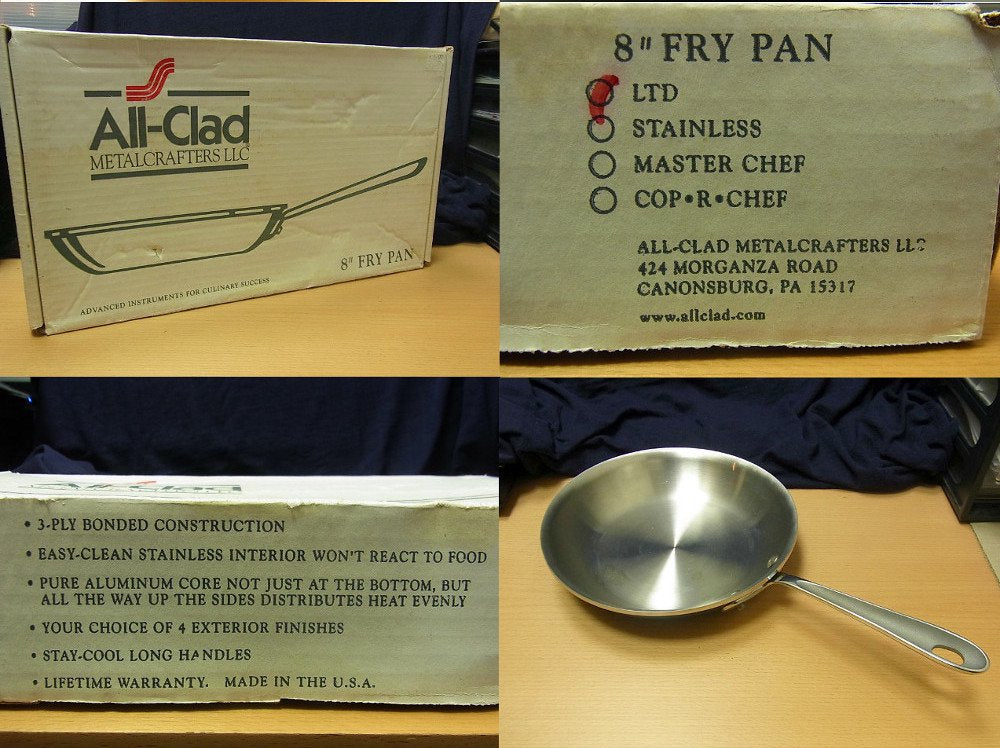 ■All-Clad オールクラッド 21.2cm LTD フライパン