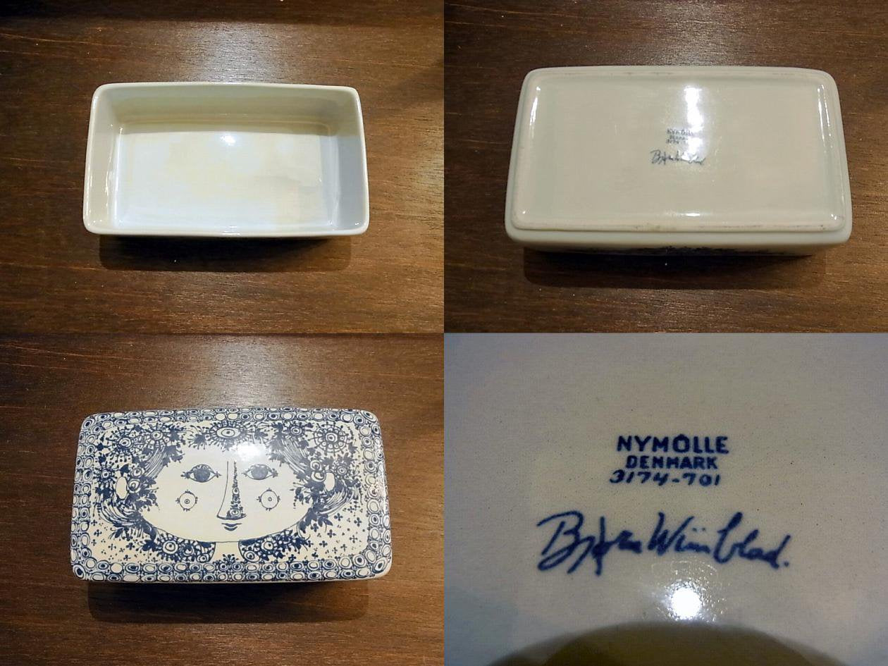 ◇ nymolle　二モール　ビヨン ヴィンブラッド　バターケース蓋付
