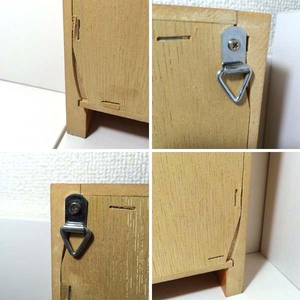 ◎経堂店　zippo ジッポー 木製 壁掛け コレクションケース  鍵付 収納