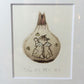◎経堂店　逸見亜古 (へんみあこ)作　「よい子 蝶々　32/200」　銅版画