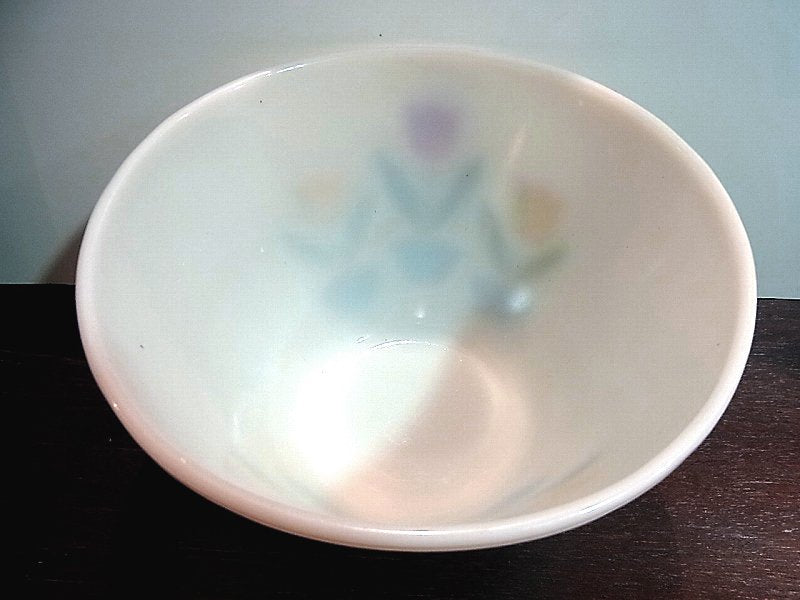 ◇　FIRE KING/ファイヤーキング　Tulip mixing bowl  チューリップ ボウル　ビンテージ　Lサイズ　④