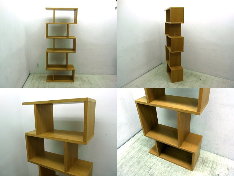 ●　コンランショップ　BALANCE ALCOVE SHELVES OAK オーク材　バランスシェルフ