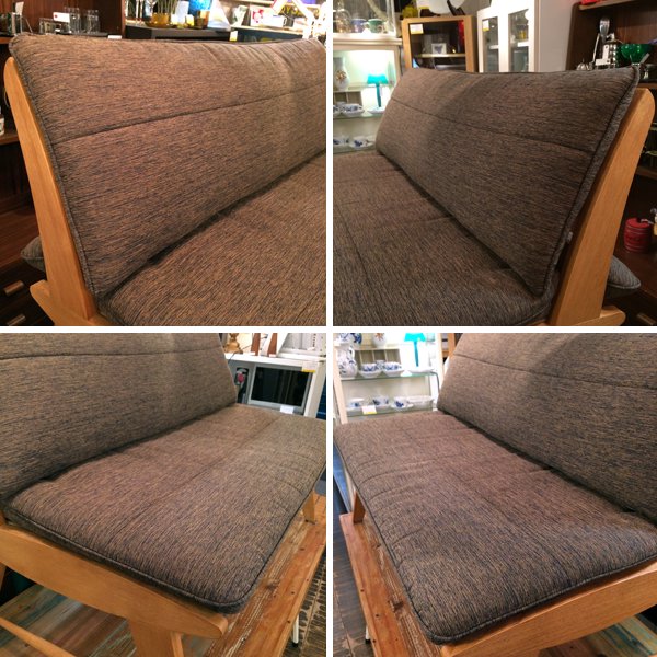 ◎経堂店 MIKIMOKU ミキモク　雅 シリーズ　ベンチチェア　2シーター　ラバーウッド