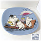 ◎経堂店　ARABIA アラビア　廃番プレート Moomin family on a float　1991-1997