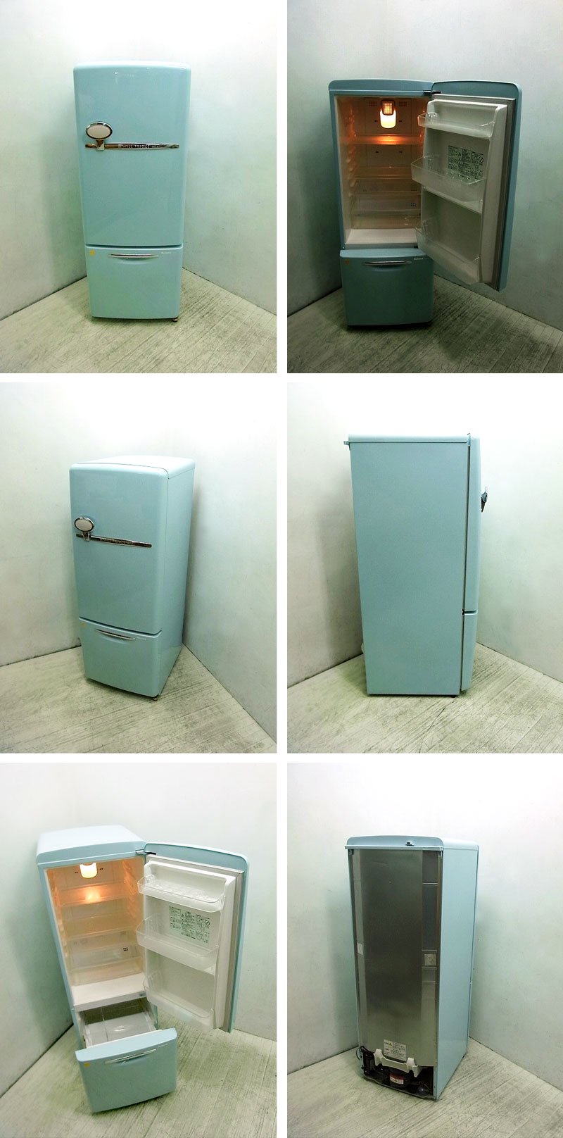 National / ナショナル ★  『 WiLL FRIDGE mini （ ウィル フリッジ ・ミニ ） 162L 』 ★ 希少ターコイズカラーの最終型2005年モデル