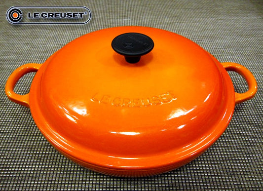 LE CREUSET /ル クルーゼ ★Buffet Casseerole/ ビュッフェ キャセロール  Φ22cm★　廃番美品