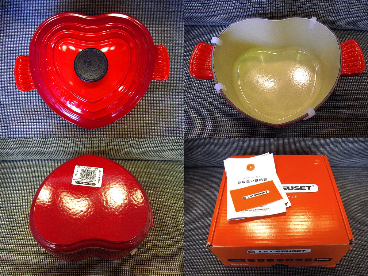 LE CREUSET /ル クルーゼ ★COCOTTE DAMOUR/ココット・ダムール★　箱付未使用品　参考定価\31320-