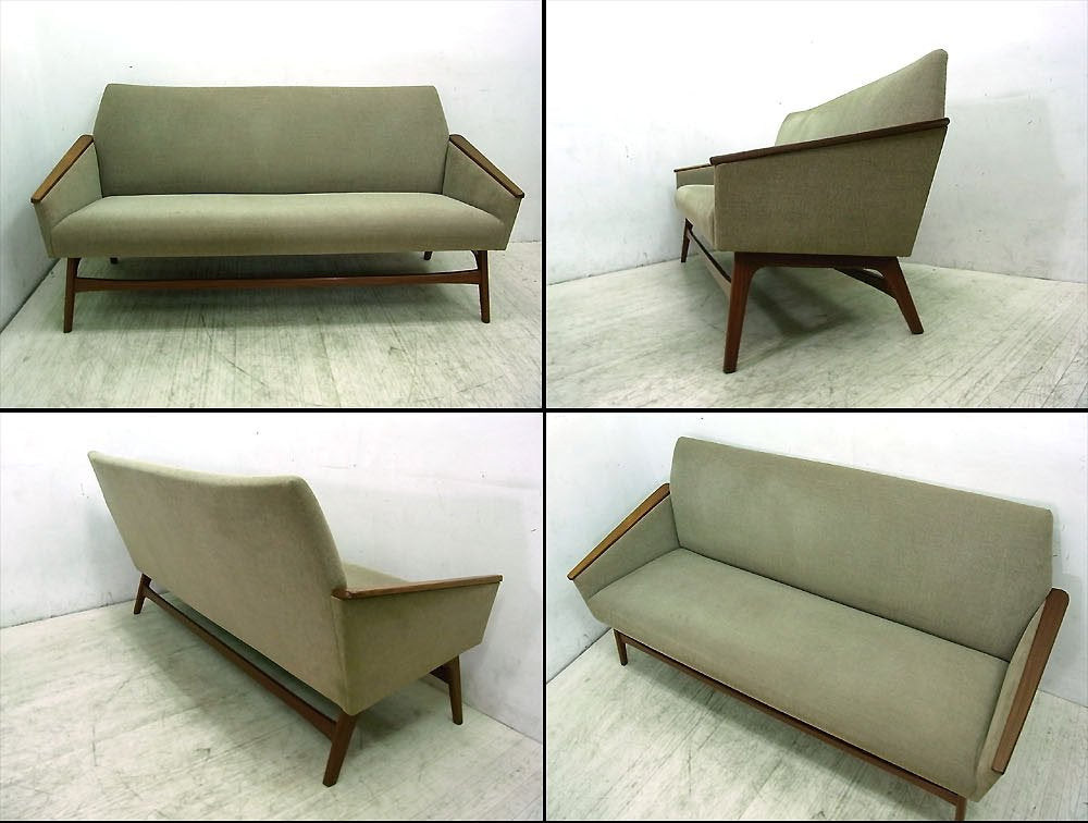 ● Scandinavian Furniture Savice/スカンジナビアンファニチャーサービス 取扱 デンマーク ヴィンテージ 2.5シーターソファ ウォールナット