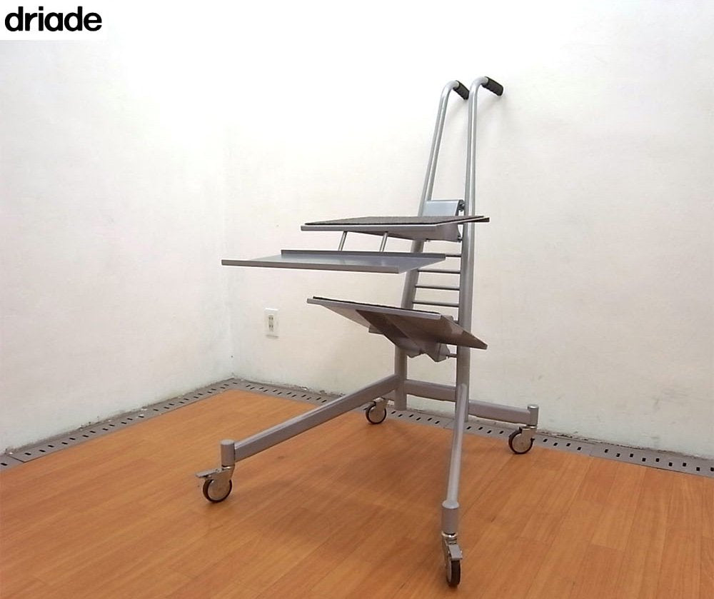 ● 希少 Driade ドリアデ COLUMBRE PCデスク キーボード台付