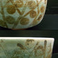 ● 新開寛山 早春 (白釉鉄絵梅図) 茶碗 共箱付　茶道具