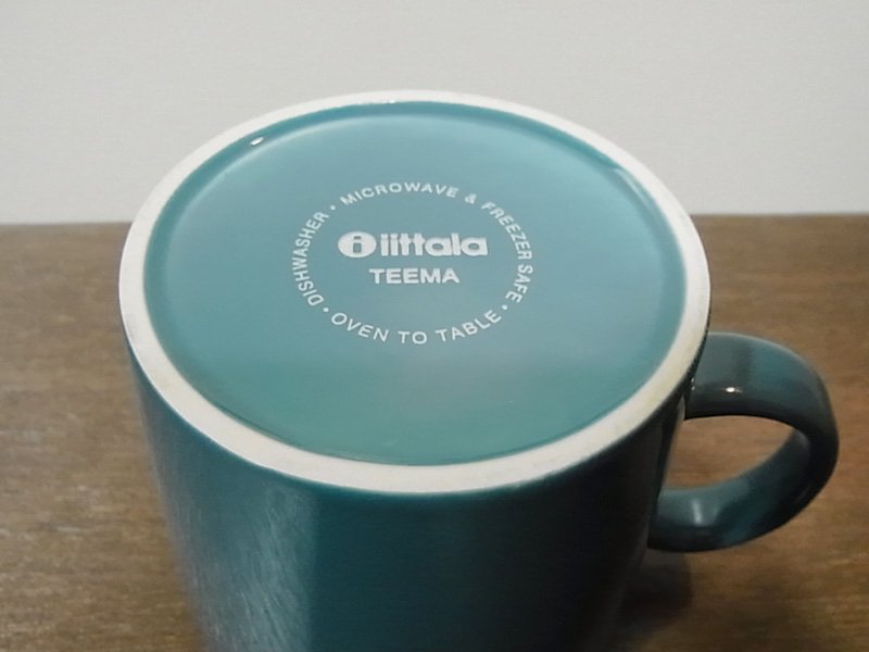 ◇イッタラ iittala　ティーマ TEEMA　マグ　ペトロールブルー①