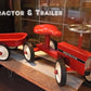 ■Tractor&Trailre Ride on Toy(トラクターとトレーラーの子供用乗り物)