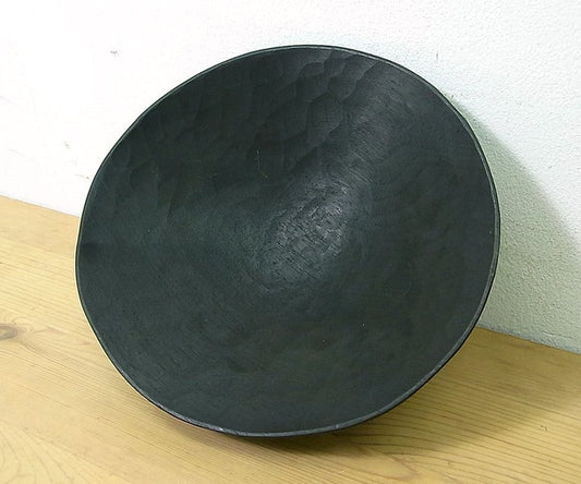 ●　三谷龍二　黒拭き漆5.5寸鉢/ボウル