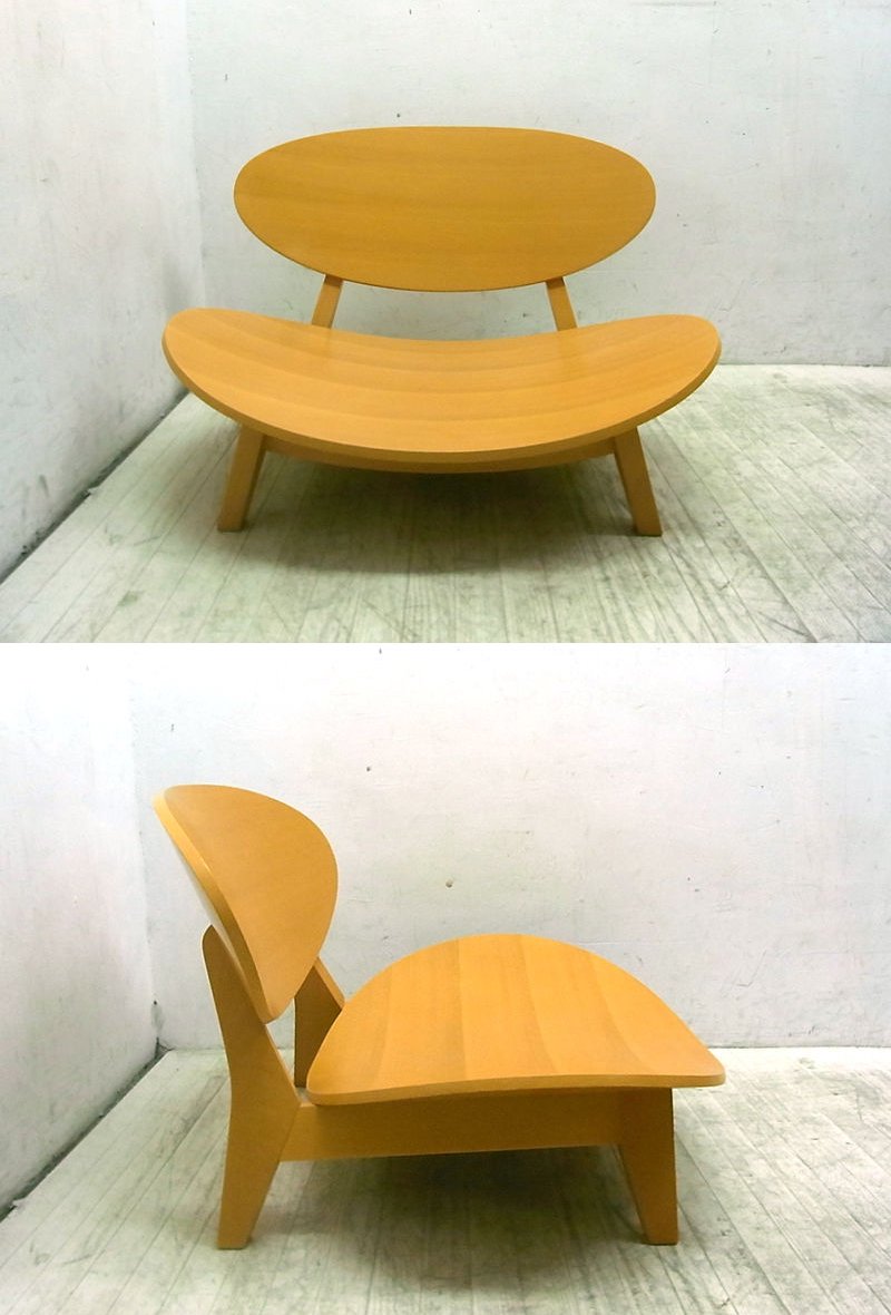 ● abode アボード ビーチ材 低座椅子 ローチェア 吉田剛デザイン