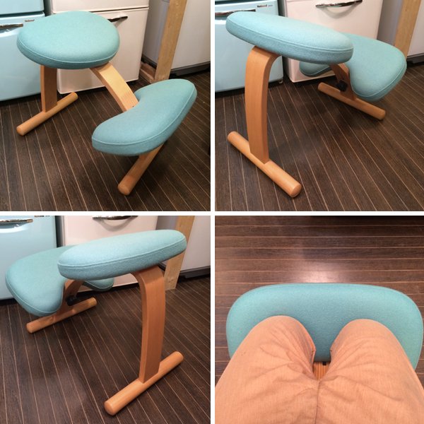 ◎経堂店 Rybo リボ社　バランスイージー　チェア　ライトグリーン