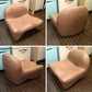 ◎経堂店 馬具座椅子 Tone leather レザー調  "Mocha" モカカラー