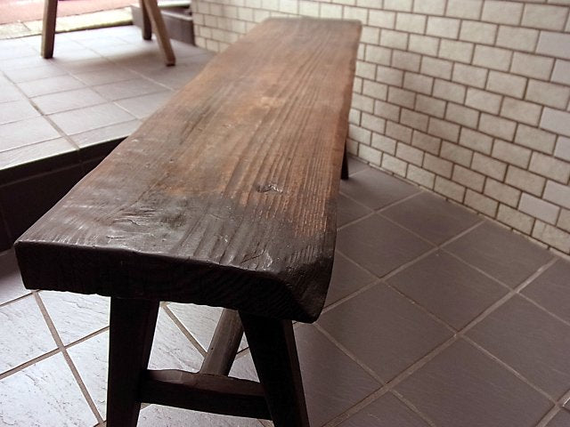 ■ 無垢の古材 ベンチ スツール 古民家