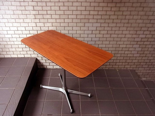 ■　モモナチュラル Momo natural カフェテーブル ウォールナット天板 Xレッグ