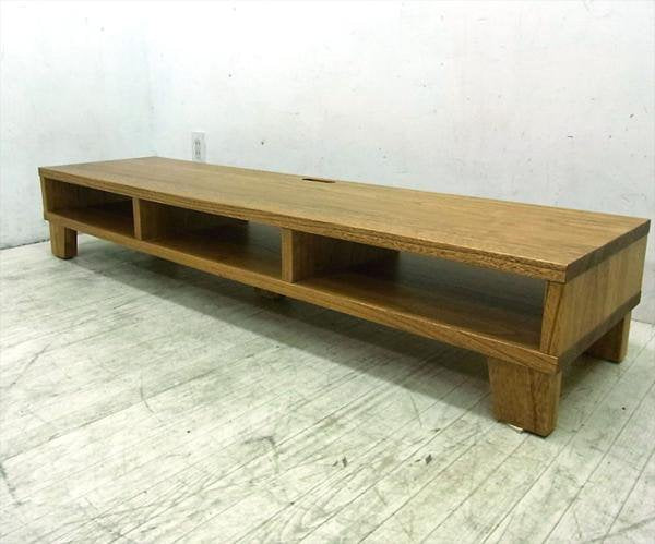 ● 無垢材 クラフト AVボード TV台 オーディオラック w150cm