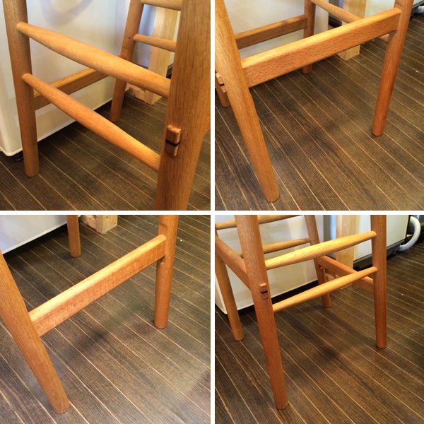 ◎経堂店 oak オーク材 × Paper code ペーパーコード カウンターチェア ハイチェア