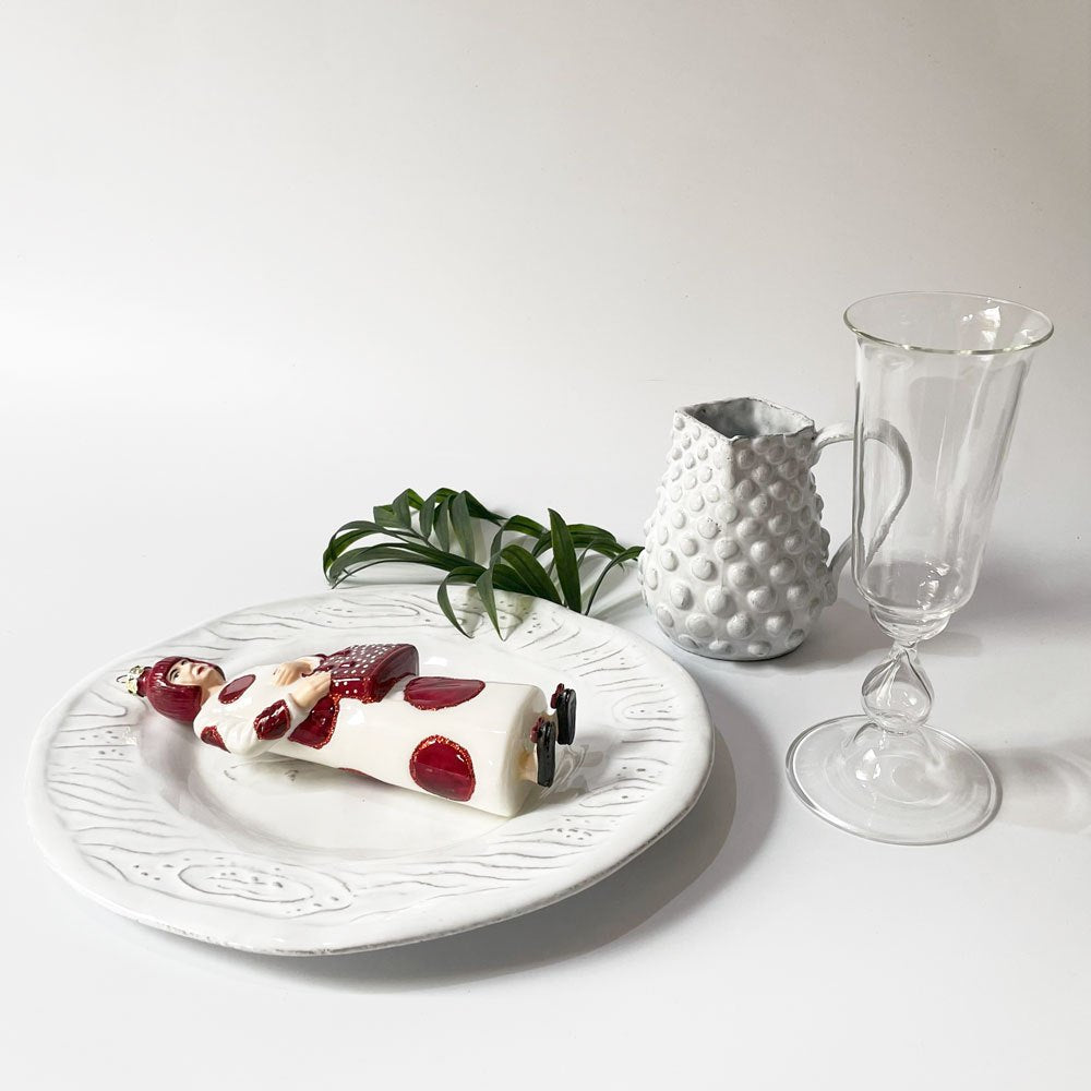 アスティエ・ド・ヴィラット Astier de Villatte フルール Fleurs プレート プラッター26.5cm ナタリー・レテ フランス ★