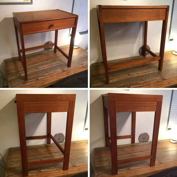 ◎経堂店　チーク材 vintage ビンテージ デスク 幅63cm