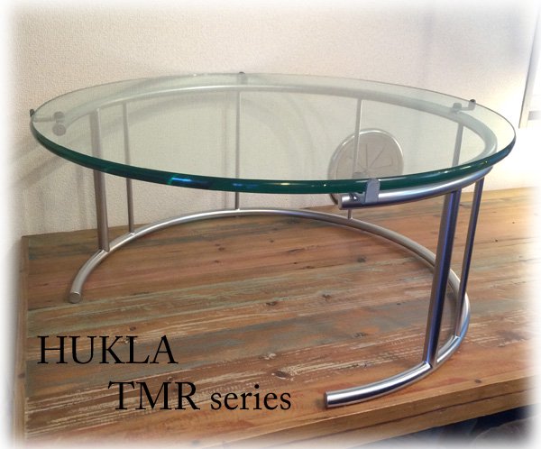 ◎経堂店 HUKLA フクラ ドイツ TMR ガラス製 リビングテーブル