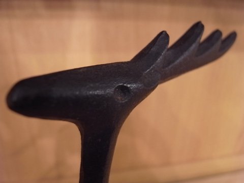 ●鉄器 鹿 トレイ
