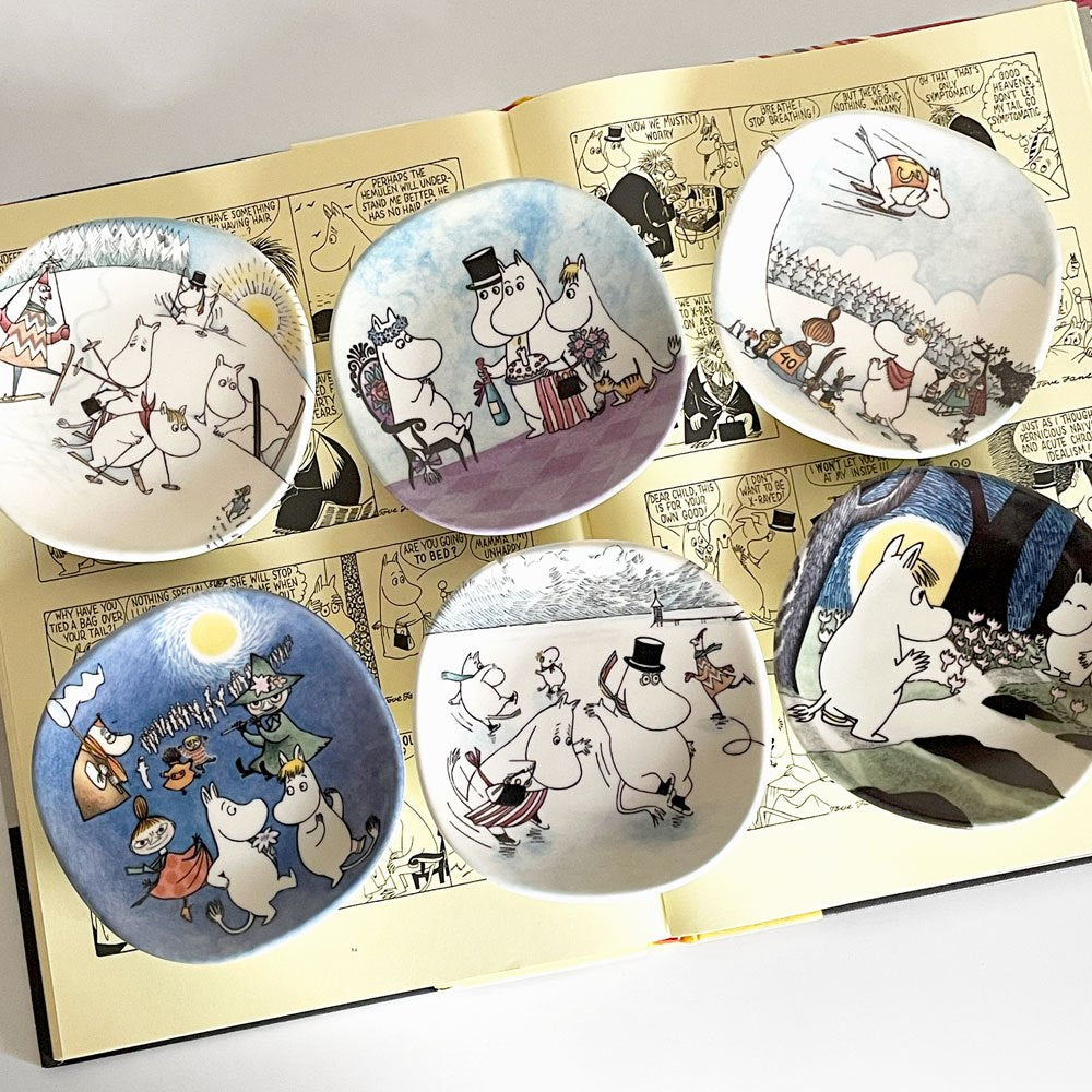 アラビア ARABIA ムーミン MOOMIN 誕生日 Birthday ウォールプレート 飾り皿 2005-2007年 箱付 廃番 フィンランド 北欧食器 ■