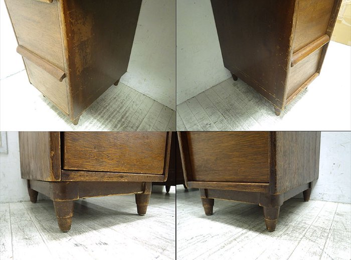 ● USAビンテージ 60’s B. P. John Furniture社 デスク 両袖机