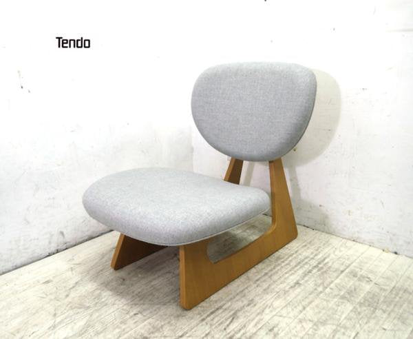 ● 天童木工 TENDO 低座椅子 長大作デザイン グレー 和モダン