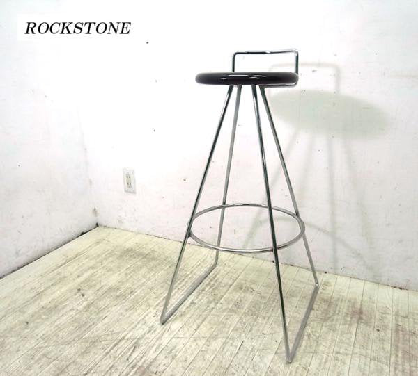 ● A ロックストーン ROCKSTONE KARAS カラス ハイスツール 黒