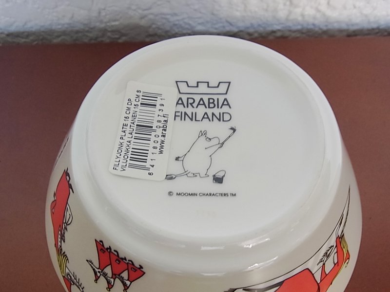 ◇ ARABIA/アラビア ムーミン フィリフヨンカ ボウル 未使用