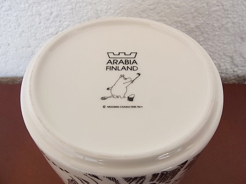 ARABIA　/　アラビア フィンランド 廃盤希少品 ムーミン Moomin アドベンチャー ジャー （ キャニスター ） Lサイズ トーベ・ヤンソン 北欧食器 ◇