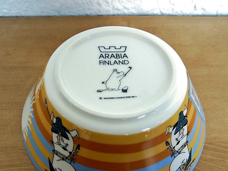 ◇ ARABIA/アラビア ムーミン 2008 サマー　ボウル 箱付 未使用品