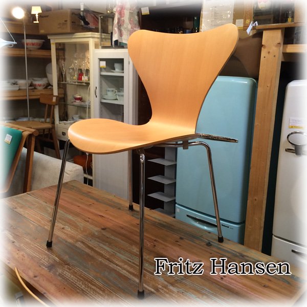 ◎経堂店 Fritz Hansen フリッツ・ハンセン セブンチェア ビーチ材 ナチュラル Arne Jacobsen アルネ・ヤコブセン?