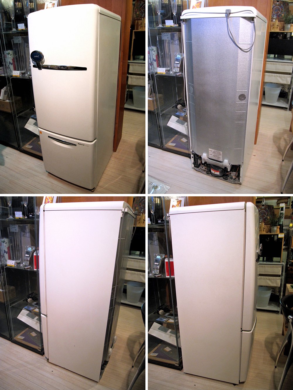 National / ナショナル ★ WiLLシリーズ ★ FRIDGE-mini × jazzberry+ コラボ 希少限定コラボ！★ パーソナルノンフロン冷蔵庫 ★ 2004年製・完動 取説付き
